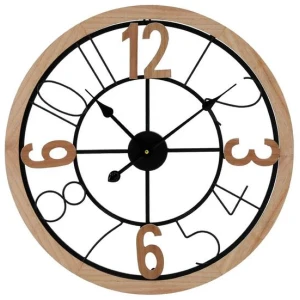60CM Wall Clock Wooden