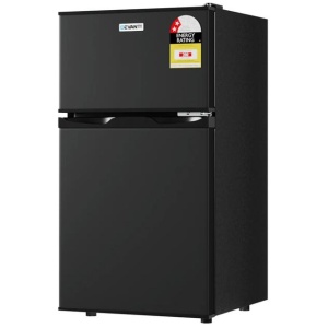 80L Bar Fridge Mini Freezer Refrigerator Black