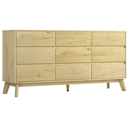 9 Chest of Drawers Tallboy Cabinet - XAVI Pine