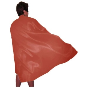 ADULT CAPE Costume Cloak Halloween Fancy Dress Coat Jacket Superhero Book Week - Red