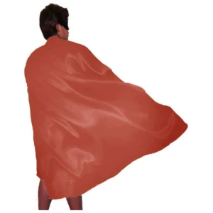ADULT CAPE Costume Cloak Halloween Fancy Dress Coat Jacket Superhero Book Week - Red