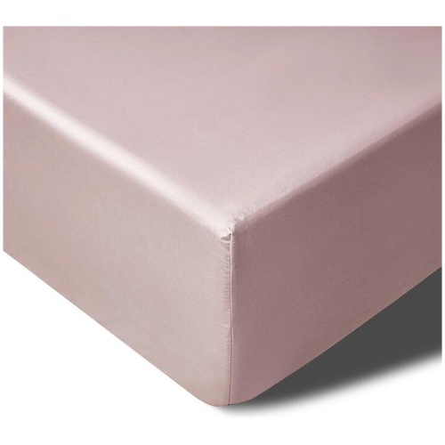 Accessorize 400TC Blush Bamboo Cotton Mega / Super Fitted Sheet 50cm Wall Queen