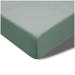 Accessorize 400TC Sage Bamboo Cotton Fitted Sheet 40cm Wall Queen