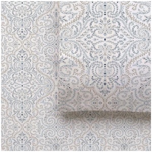 Accessorize Cotton Flannelette Sheet Set 40cm Wall Maya Print Queen