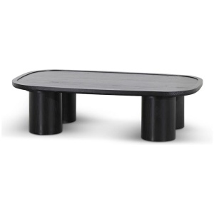 Adam 1.4m Coffee Table - Full Black by Interior Secrets - AfterPay Available