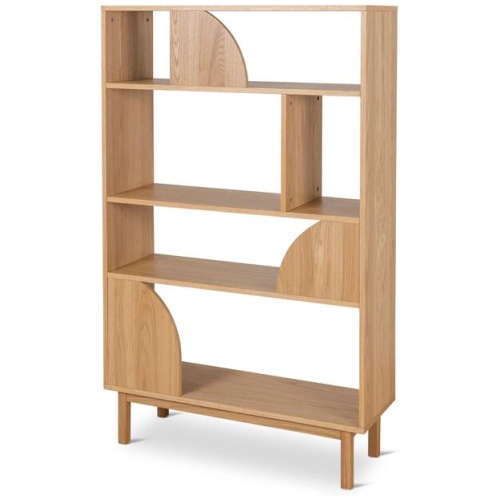 Adone 1.6m (H) Book Shelf - Natural by Interior Secrets - AfterPay Available