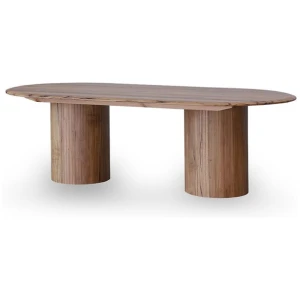 Adsila 2.4m Oval Dining Table - Natural by Interior Secrets - AfterPay Available