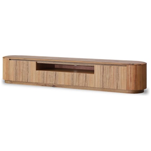 Adsila 2.4m TV Entertainment Unit - Marri Natural by Interior Secrets - AfterPay Available