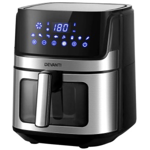 Air Fryer 6.5L LCD Fryers Clear Window