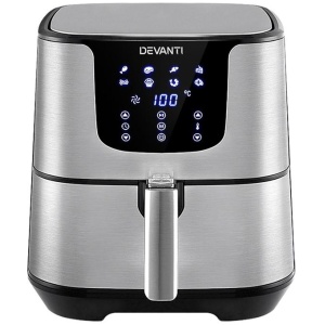 Air Fryer 7L LCD Fryers Stainless Steel
