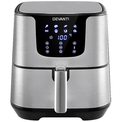 Air Fryer 7L LCD Fryers Stainless Steel