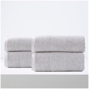 Aireys 650 GSM Zero Twist 4 Pack Vapour Bath Sheet by Renee Taylor