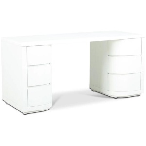 Aiza 1.6m Office Desk - White by Interior Secrets - AfterPay Available