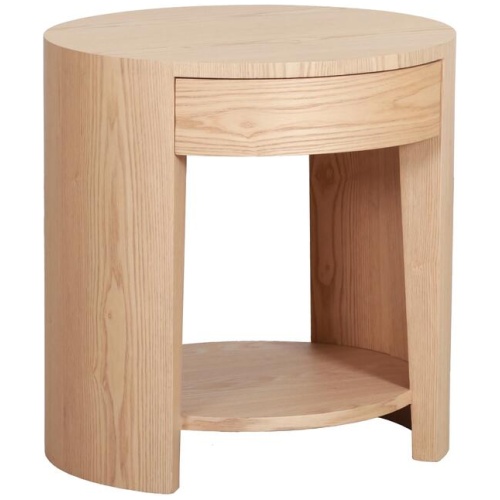Aliya 55cm Side Table - Natural by Interior Secrets - AfterPay Available