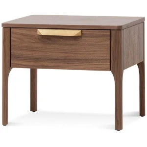 Allison Wooden Bedside Table - Walnut by Interior Secrets - AfterPay Available