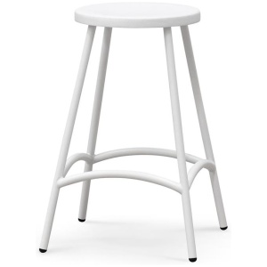 Alondra 65cm Barstool - White by Interior Secrets - AfterPay Available