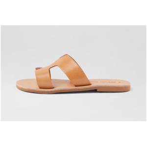 Ammos Maia Sandal Af Tan Leather Tan Sandals Womens Shoes Casual Sandals Flat Sandals