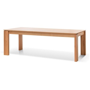 Amparo 2.4m Dining Table - Messmate by Interior Secrets - AfterPay Available