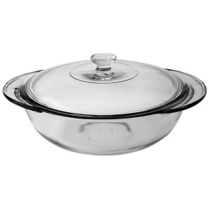 Anchor Hocking Fire-King Round Casserole 2L