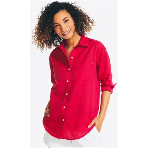 Annabel Linen Boyfriend Shirt