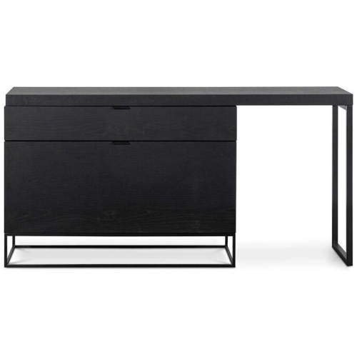 Anwen Extendable Home Office Desk - Black by Interior Secrets - AfterPay Available