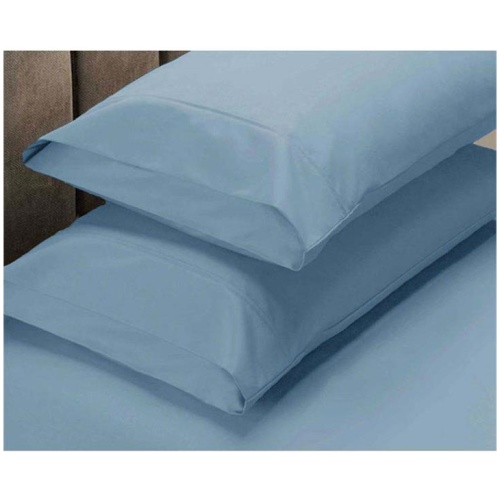 Apartmento 225TC Fitted Sheet Set King Sky plus 2 Pillowcases