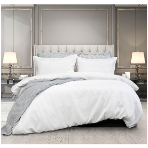 Ardor Florence Waffle White Quilt Cover Set King