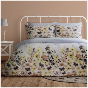 Ardor Gracie Printed Floral Quilt Cover Set Queen