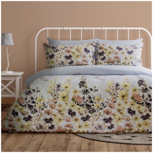 Ardor Gracie Printed Floral Quilt Cover Set Queen