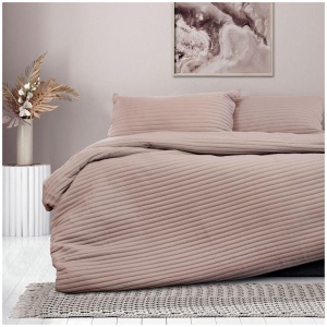 Ardor London Bark Embossed Quilt Cover Set Queen