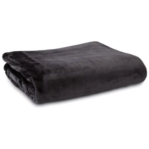 Ardor Lucia Luxury Push Blanket Charcoal Double
