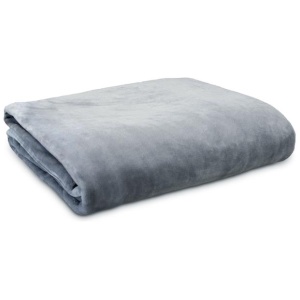 Ardor Lucia Luxury Push Blanket Silver Double
