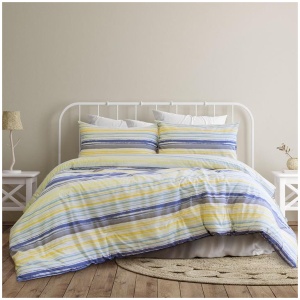 Ardor Milford Seafoam Polyester Cotton Quilt Cover Set King