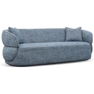 Arima 3 Seater Sofa - Moss Blue by Interior Secrets - AfterPay Available