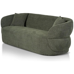 Arima 3 Seater Sofa - Moss Green by Interior Secrets - AfterPay Available