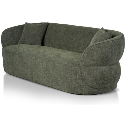 Arima 3 Seater Sofa - Moss Green by Interior Secrets - AfterPay Available