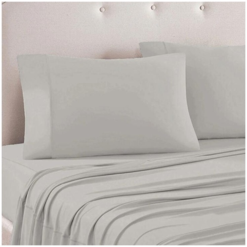 Art Terrace Microfiber Sheet Set King 33cm Wall Taupe