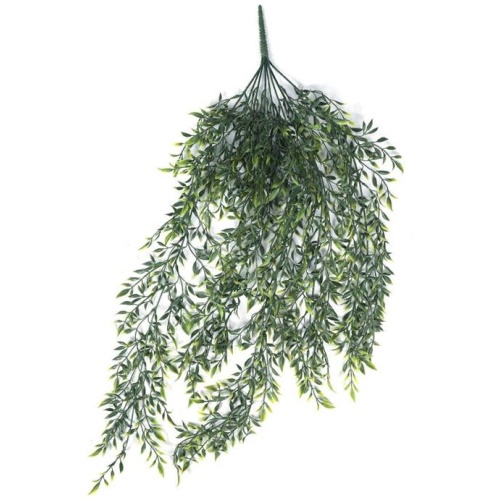 Artificial Hanging Ruscus Leaf Plant UV Resistant 90cm
