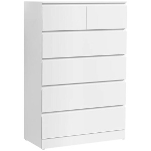 Artiss 6 Chest of Drawers - PEPE White