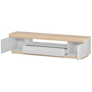 Artiss TV Cabinet Entertainment Unit Stand 180CM White Wood