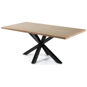 Arya 2m Veneer Dining Table - Black by Interior Secrets - AfterPay Available