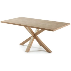 Arya 2m Veneer Dining Table - Natural by Interior Secrets - AfterPay Available