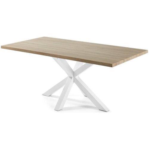 Arya 2m Veneer Dining Table - White by Interior Secrets - AfterPay Available
