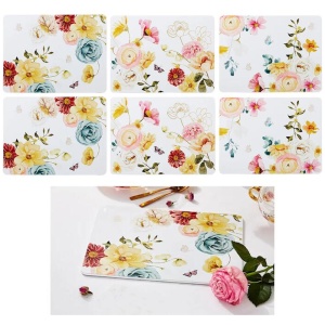 Ashdene Set of 6 Springtime Soiree Table Placemats 29x21x0.4 cm