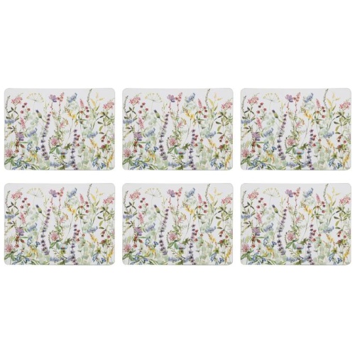 Ashdene Wildflowers Set of 6 Placemats