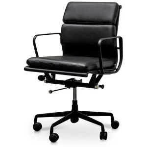 Ashton Low Back Office Chair - Full Black by Interior Secrets - AfterPay Available