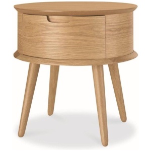 Asta Scandinavian Lamp Side Table - Natural by Interior Secrets - AfterPay Available