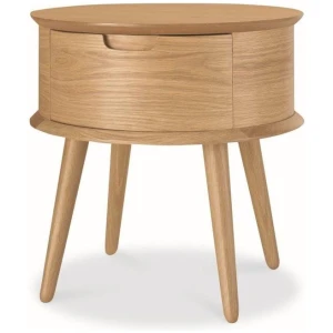 Asta Scandinavian Lamp Side Table - Natural by Interior Secrets - AfterPay Available
