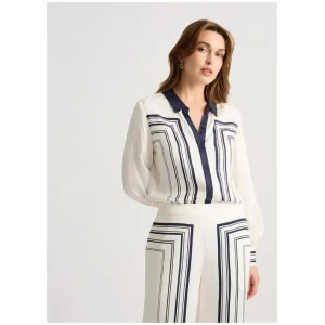 Astrid Geometric Blouse