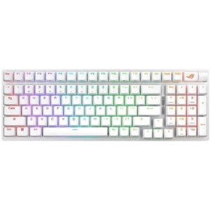 Asus ROG Strix Scope II 96 Wireless Gaming Keyboard - Moonlight White